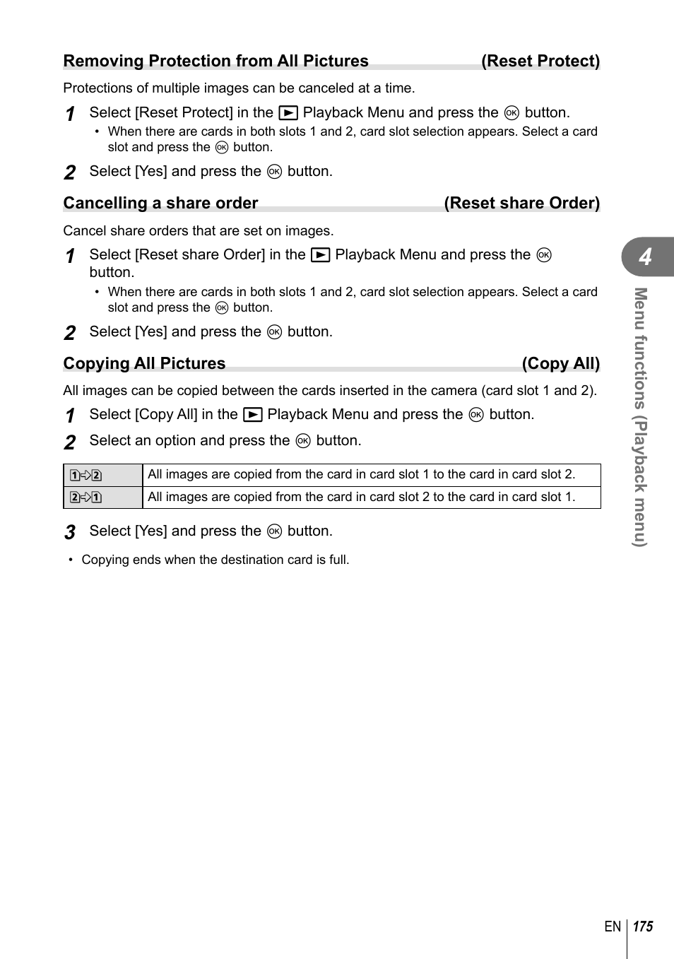 Olympus OM-D E-M1 Mark III Mirrorless Camera User Manual | Page 175 / 333