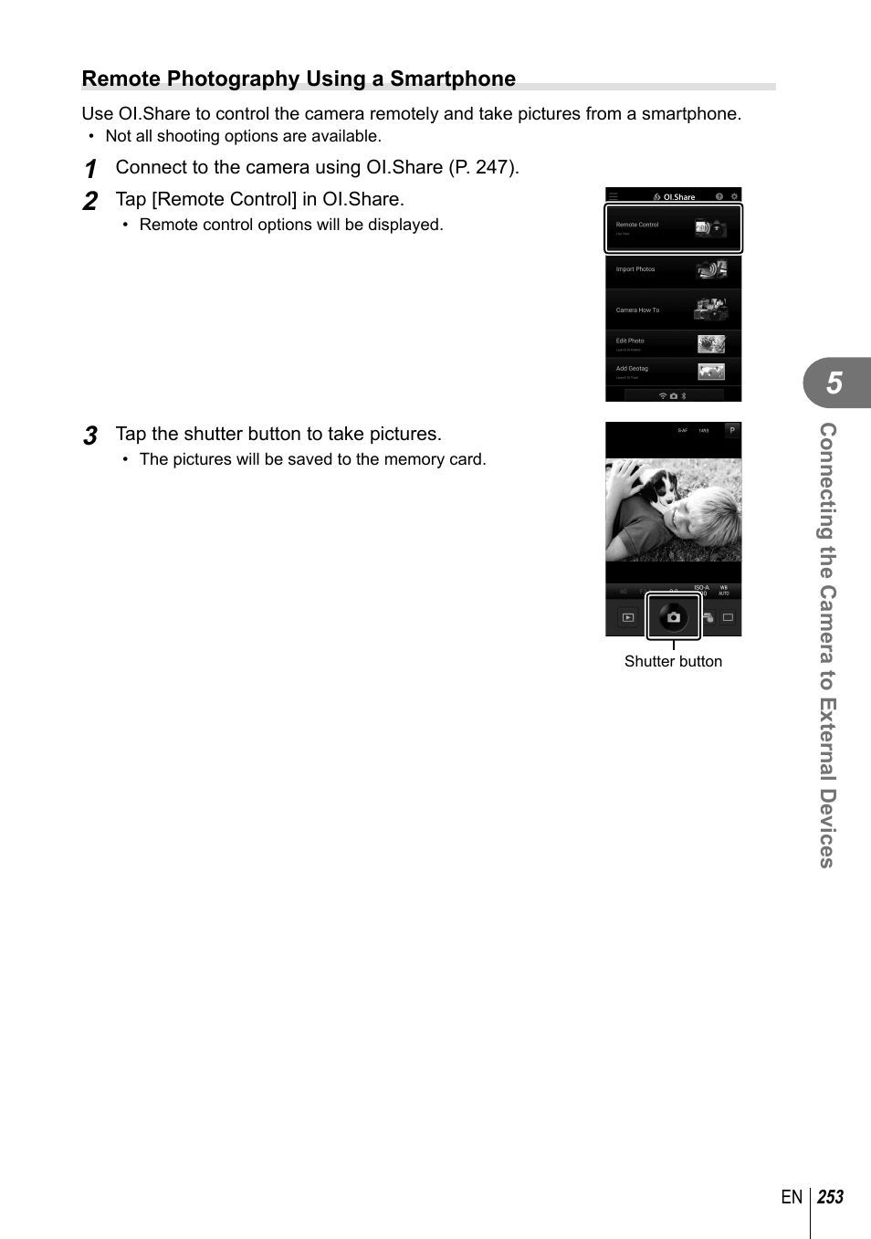 Olympus OM-D E-M1 Mark III Mirrorless Camera User Manual | Page 253 / 333