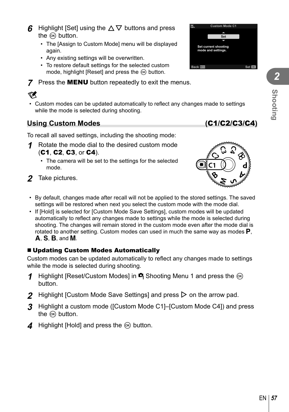 Olympus OM-D E-M1 Mark III Mirrorless Camera User Manual | Page 57 / 333