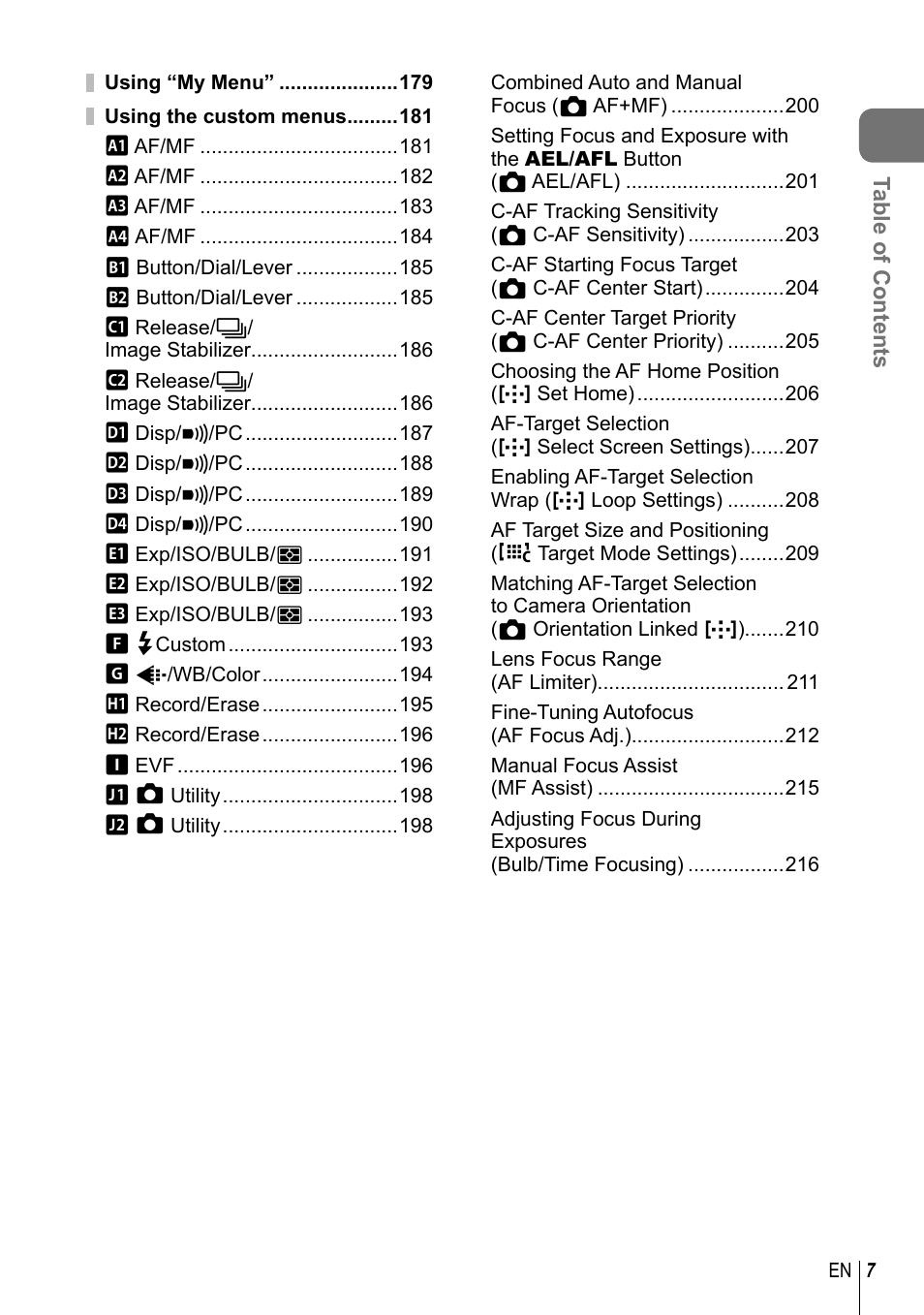 Olympus OM-D E-M1 Mark III Mirrorless Camera User Manual | Page 7 / 333