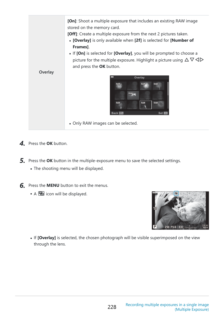 Fghi | OM SYSTEM OM-5 Mirrorless Camera with 12-45mm f/4 PRO Lens (Silver) User Manual | Page 228 / 467