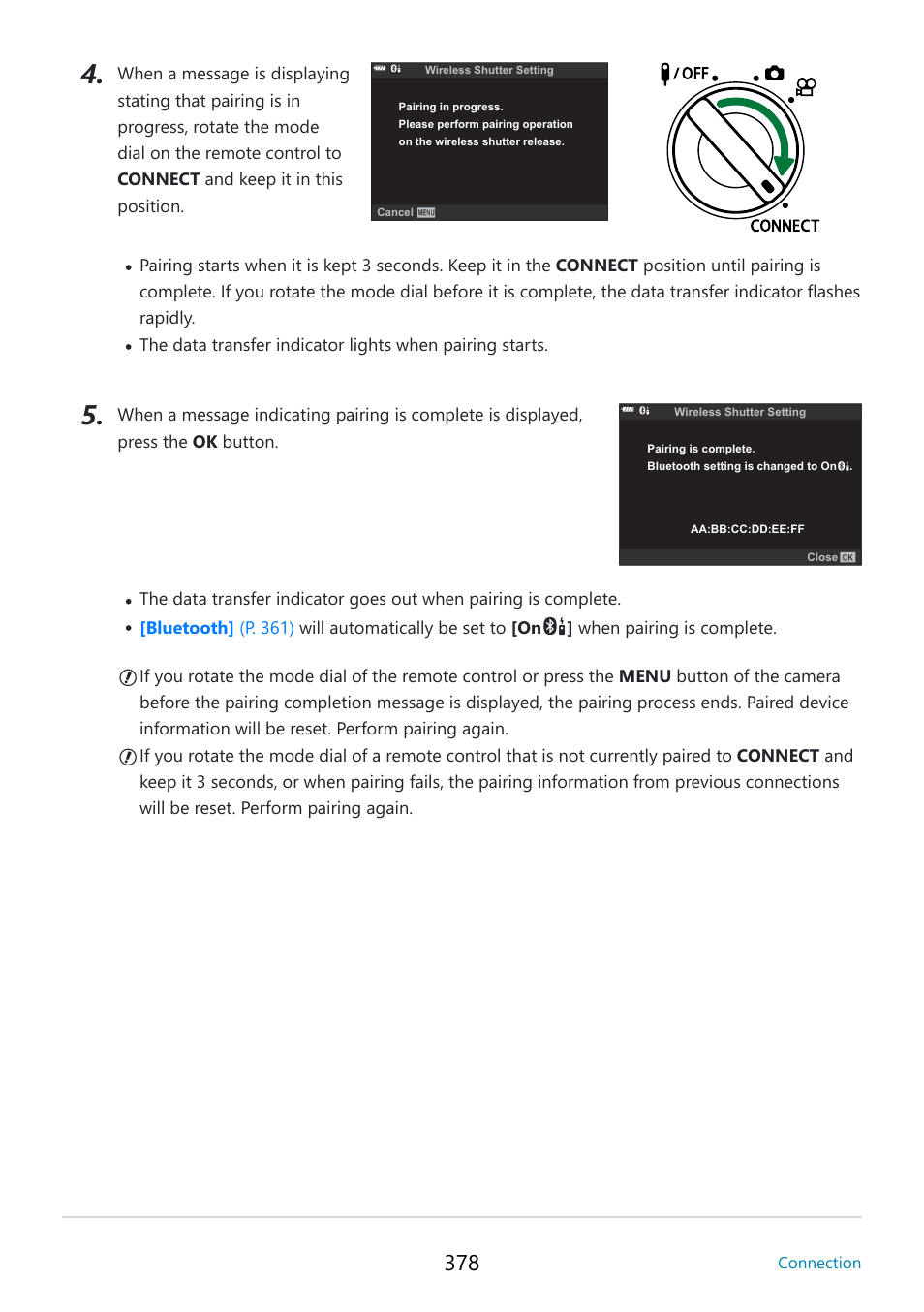 OM SYSTEM OM-5 Mirrorless Camera with 12-45mm f/4 PRO Lens (Silver) User Manual | Page 378 / 467