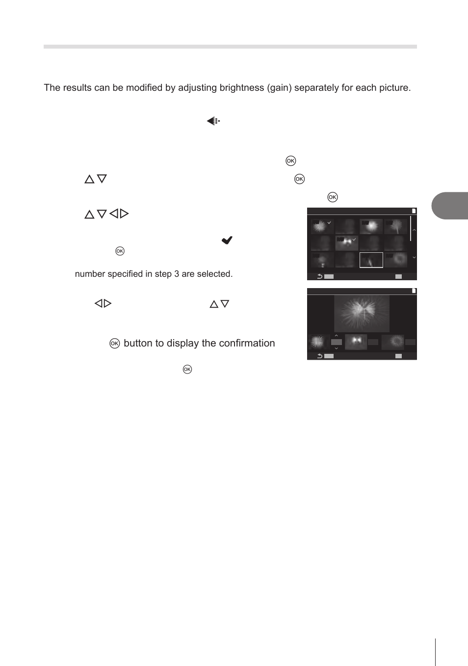 Combining pictures (image overlay), Playback | OM SYSTEM OM-1 Mirrorless Camera User Manual | Page 203 / 342