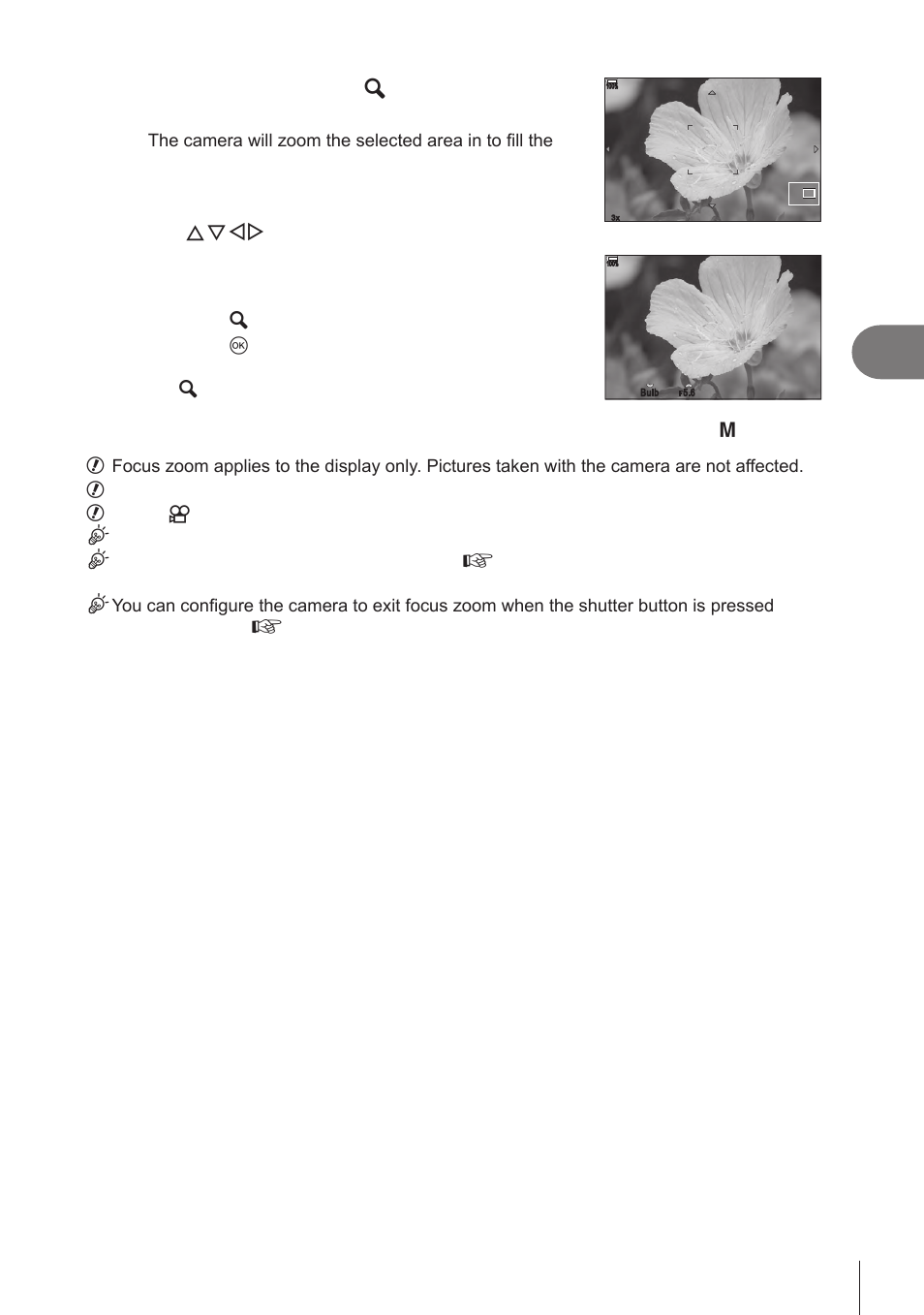 Shooting settings, 81 en | OM SYSTEM OM-1 Mirrorless Camera User Manual | Page 81 / 342