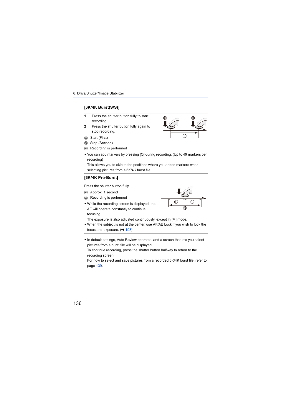 Panasonic Lumix S5 Mirrorless Camera User Manual | Page 136 / 570