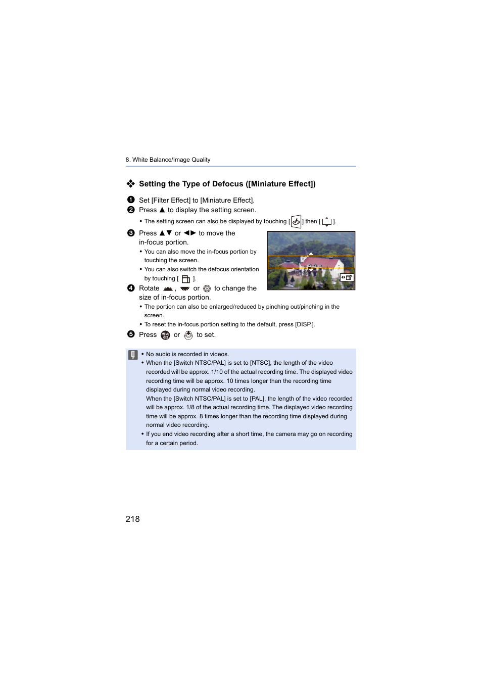 Panasonic Lumix S5 Mirrorless Camera User Manual | Page 218 / 570