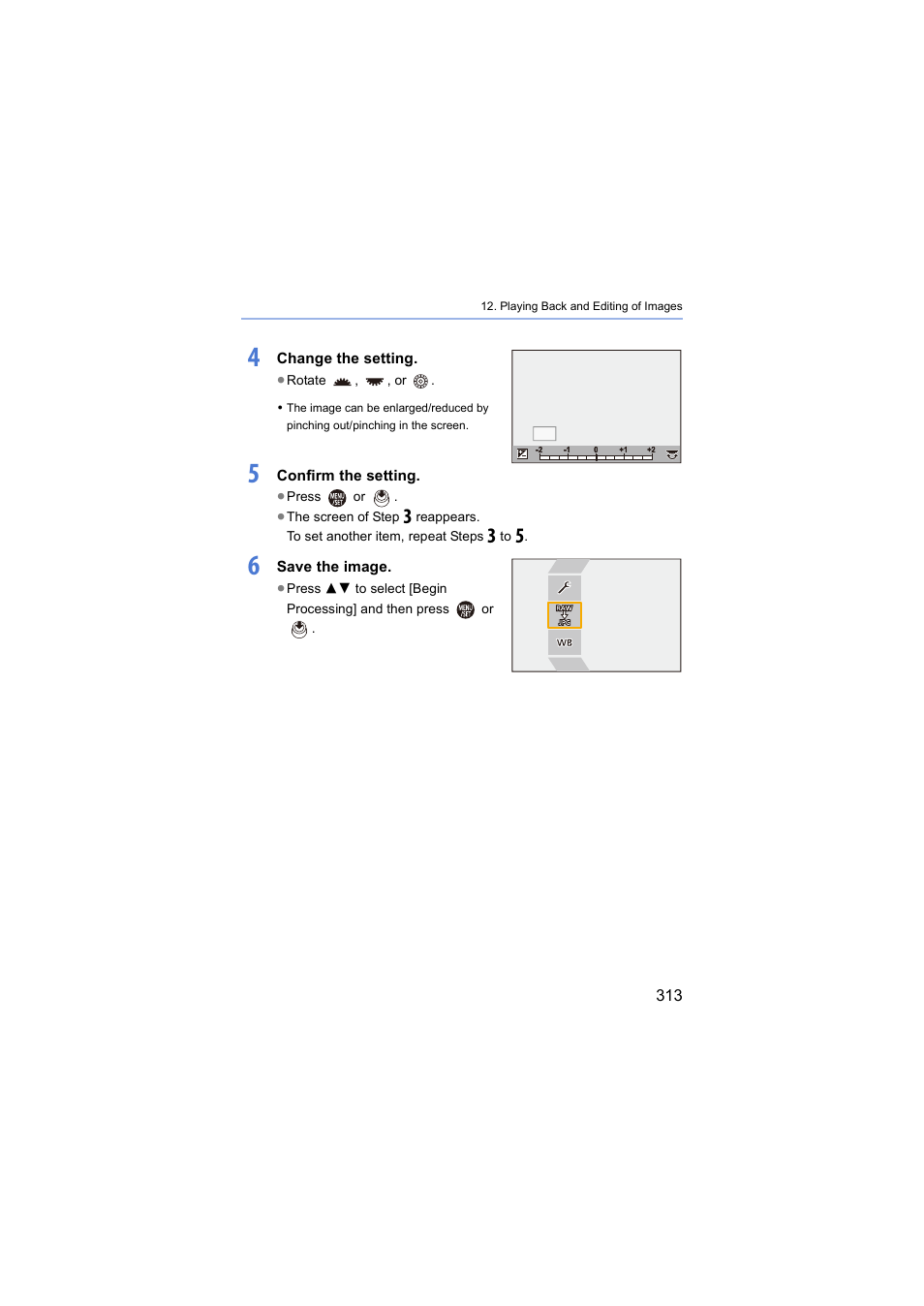 Panasonic Lumix S5 Mirrorless Camera User Manual | Page 313 / 570