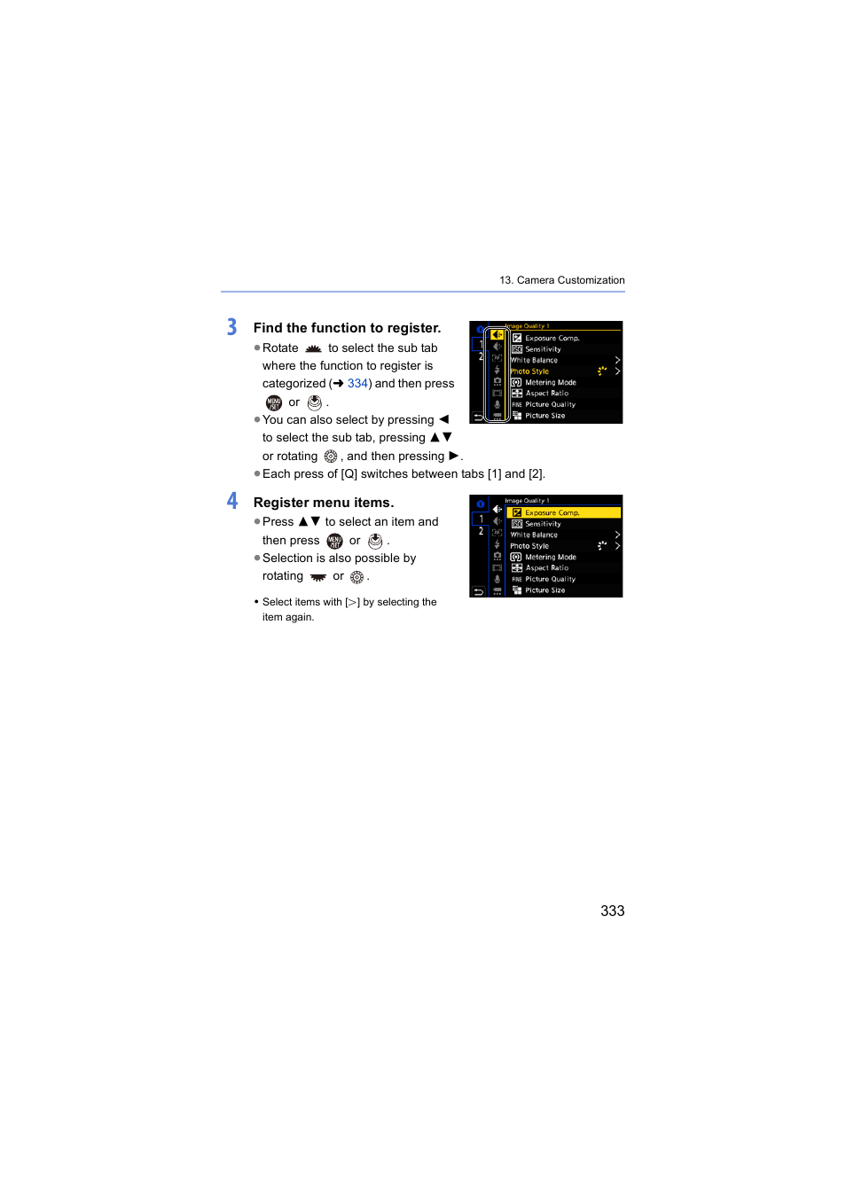 Panasonic Lumix S5 Mirrorless Camera User Manual | Page 333 / 570