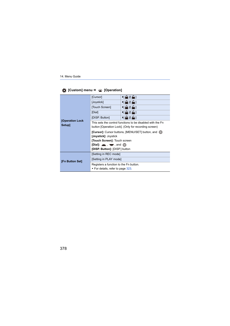 Panasonic Lumix S5 Mirrorless Camera User Manual | Page 378 / 570