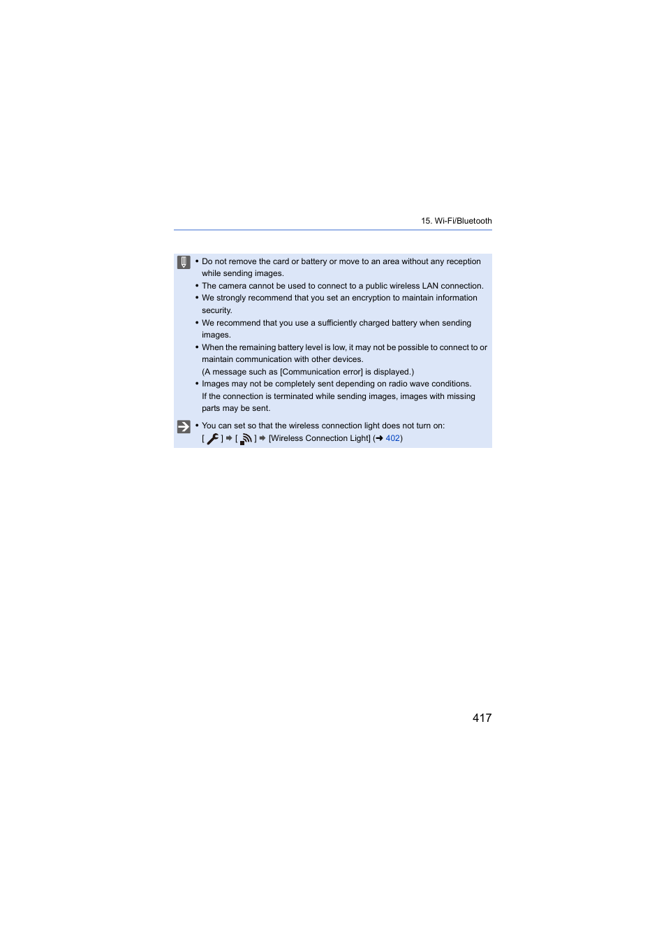 Panasonic Lumix S5 Mirrorless Camera User Manual | Page 417 / 570