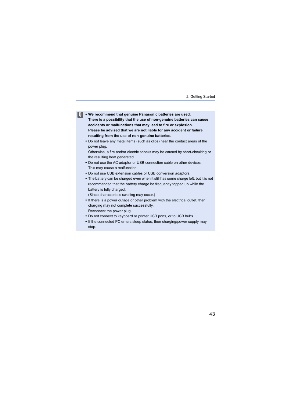 Panasonic Lumix S5 Mirrorless Camera User Manual | Page 43 / 570