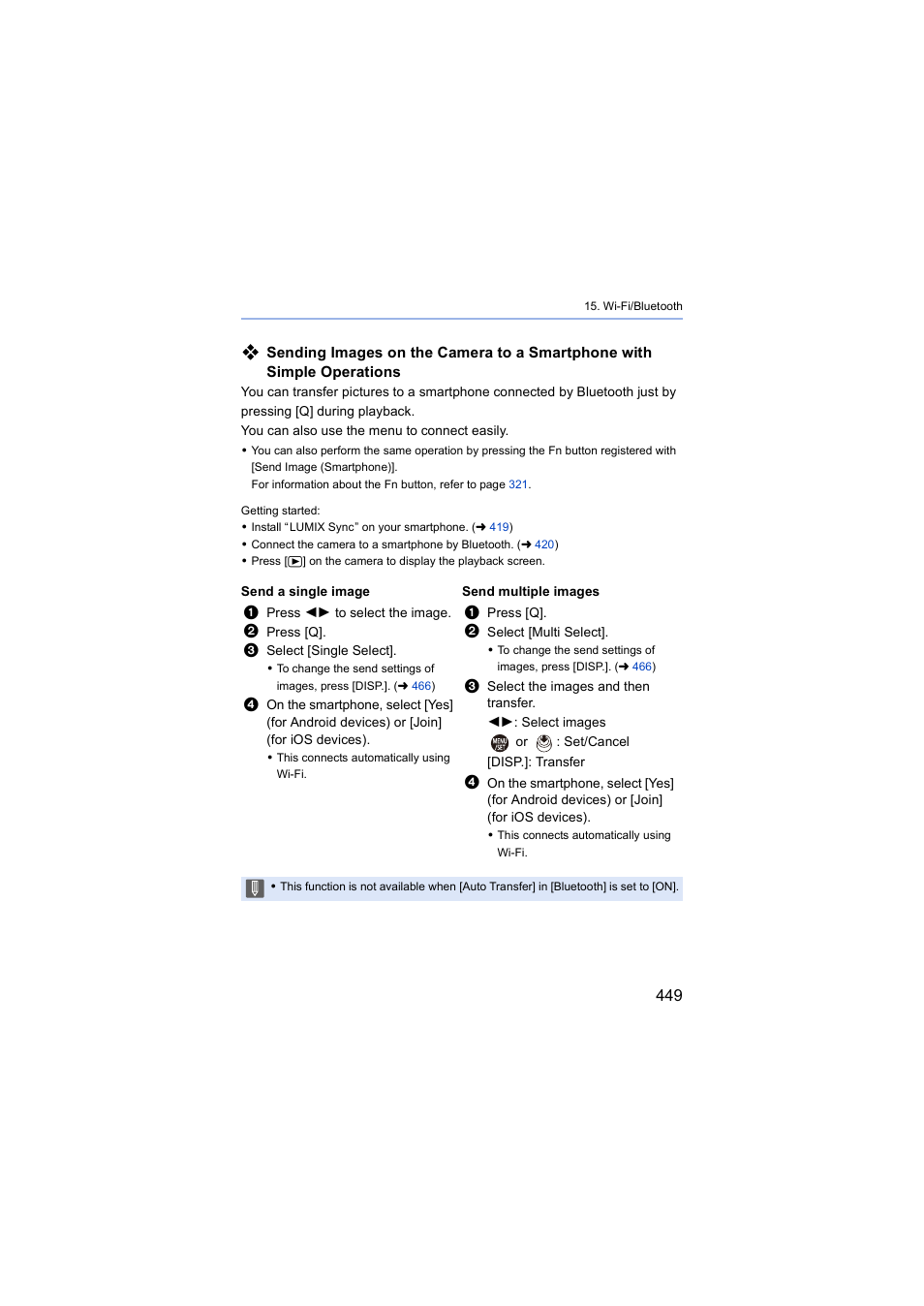 Panasonic Lumix S5 Mirrorless Camera User Manual | Page 449 / 570