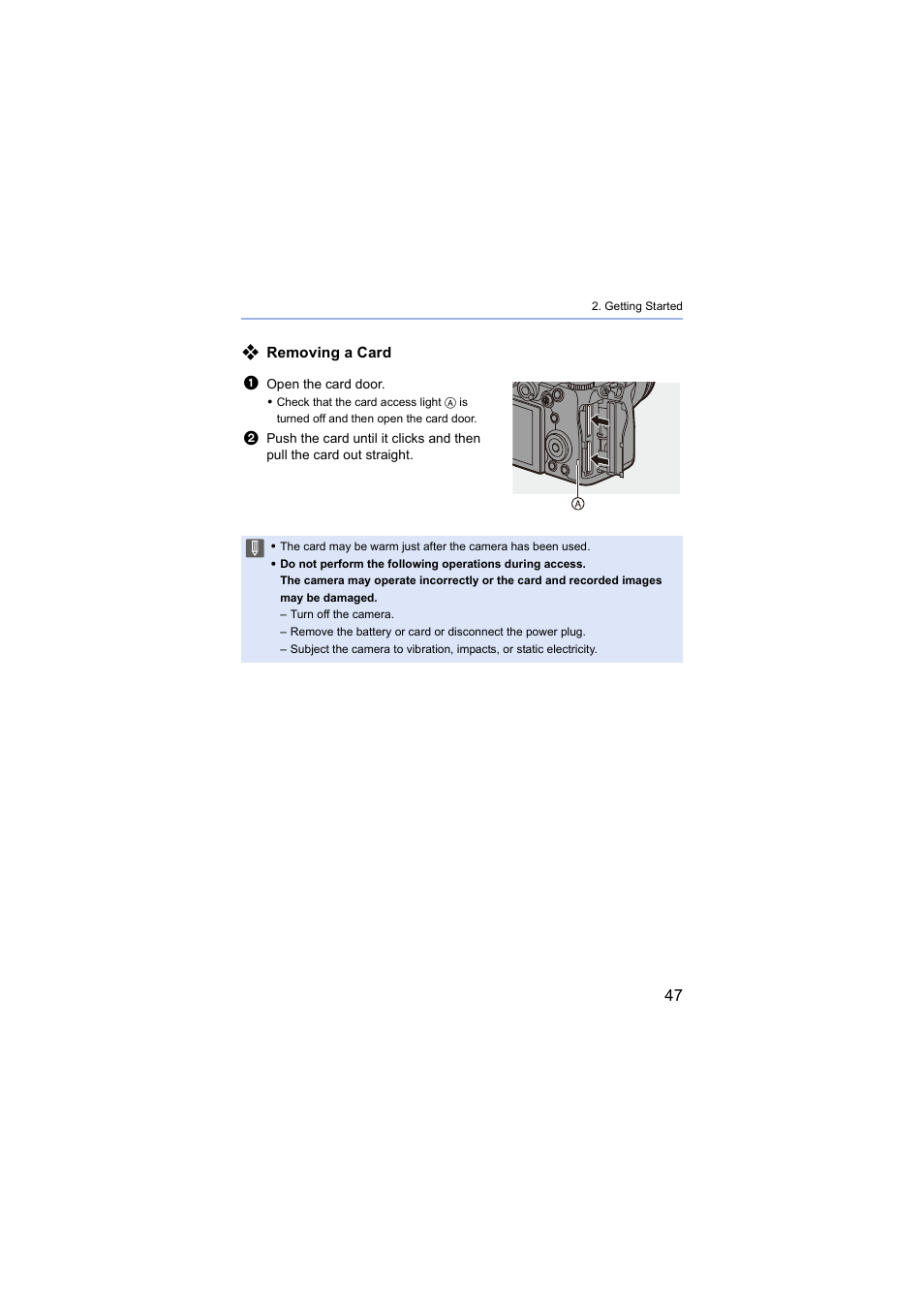 Panasonic Lumix S5 Mirrorless Camera User Manual | Page 47 / 570