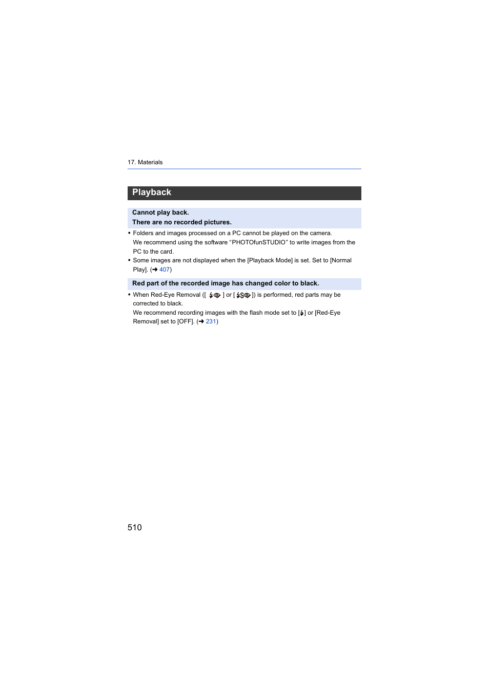 Playback | Panasonic Lumix S5 Mirrorless Camera User Manual | Page 510 / 570