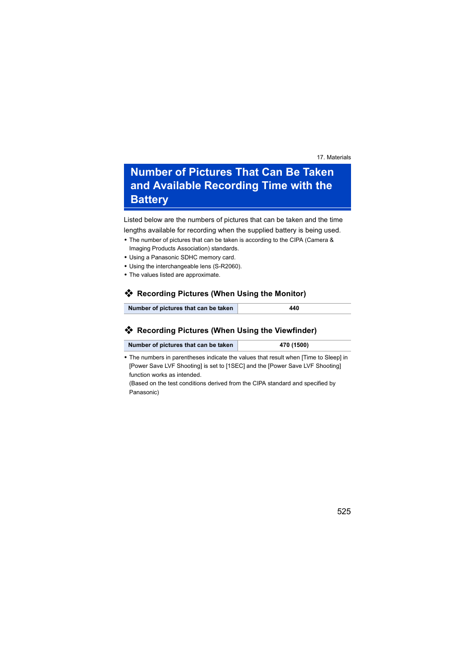 Panasonic Lumix S5 Mirrorless Camera User Manual | Page 525 / 570