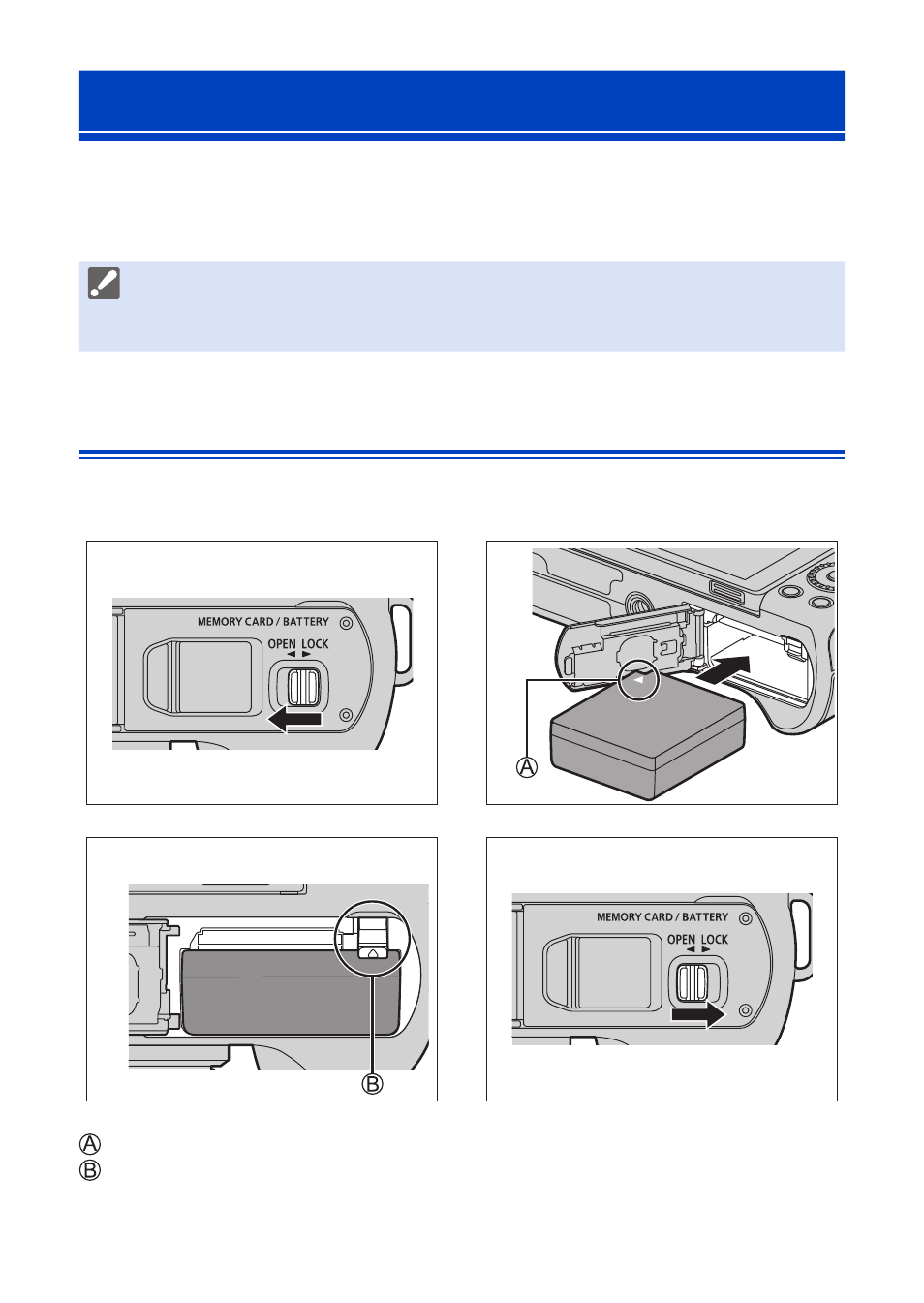 Charging the battery, Battery insertion | Panasonic Lumix G100 Mirrorless Camera with 12-32mm Lens User Manual | Page 31 / 509
