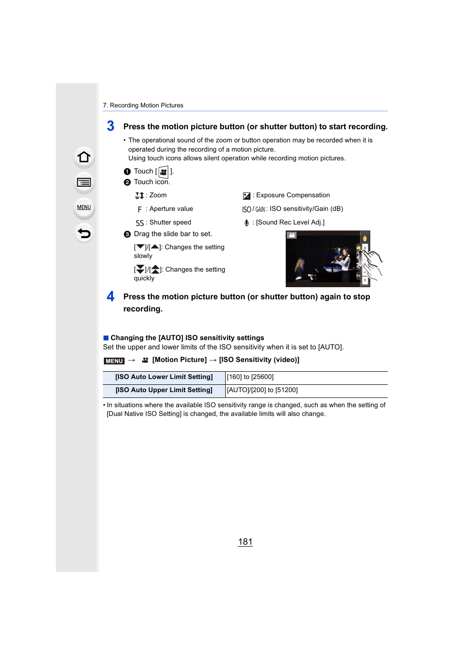 Panasonic Lumix GH5S Mirrorless Camera User Manual | Page 181 / 372