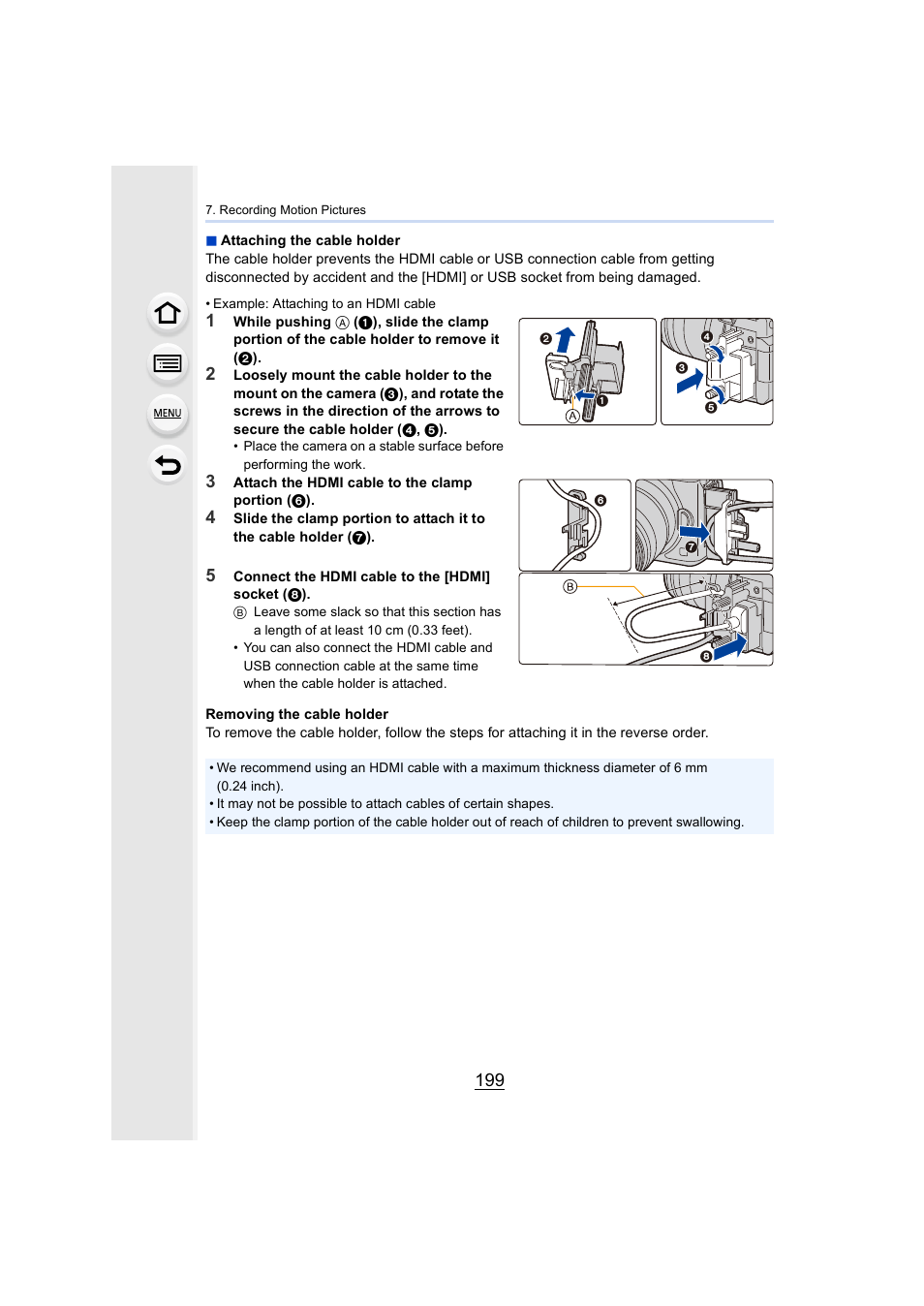 P199) | Panasonic Lumix GH5S Mirrorless Camera User Manual | Page 199 / 372