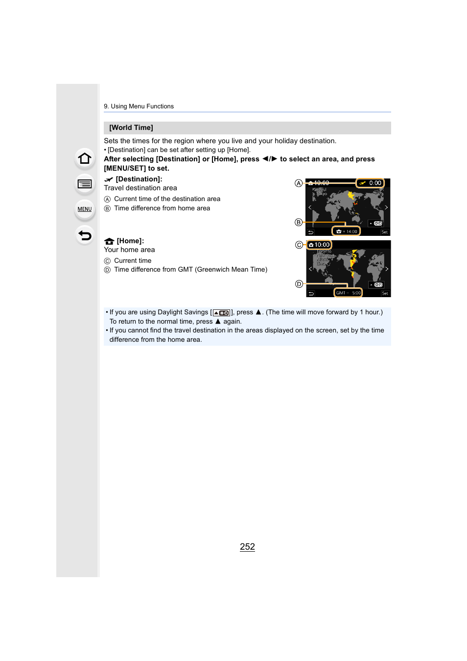 P252) | Panasonic Lumix GH5S Mirrorless Camera User Manual | Page 252 / 372