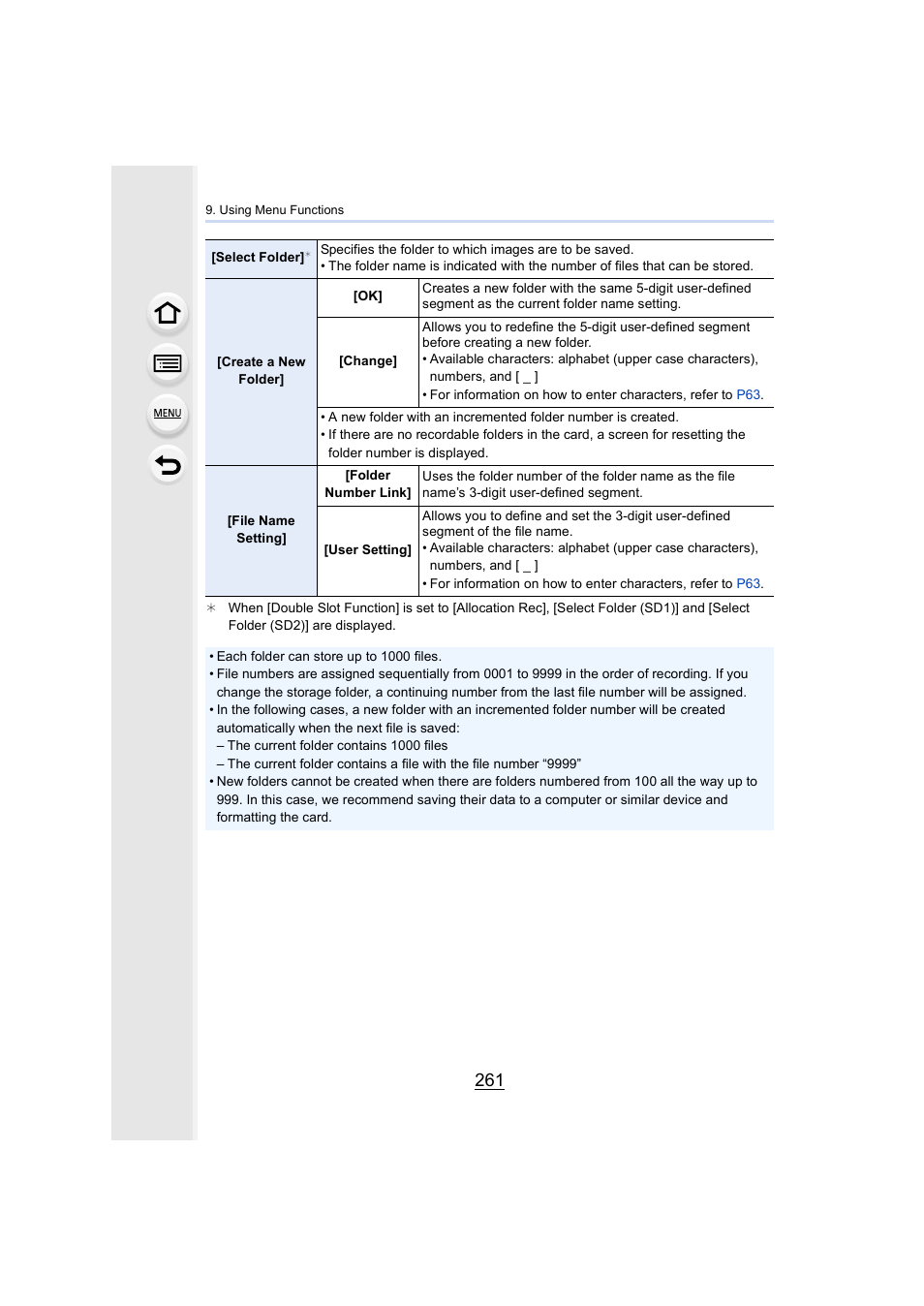 Panasonic Lumix GH5S Mirrorless Camera User Manual | Page 261 / 372