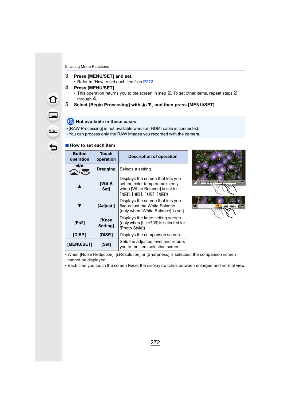 Panasonic Lumix GH5S Mirrorless Camera User Manual | Page 272 / 372