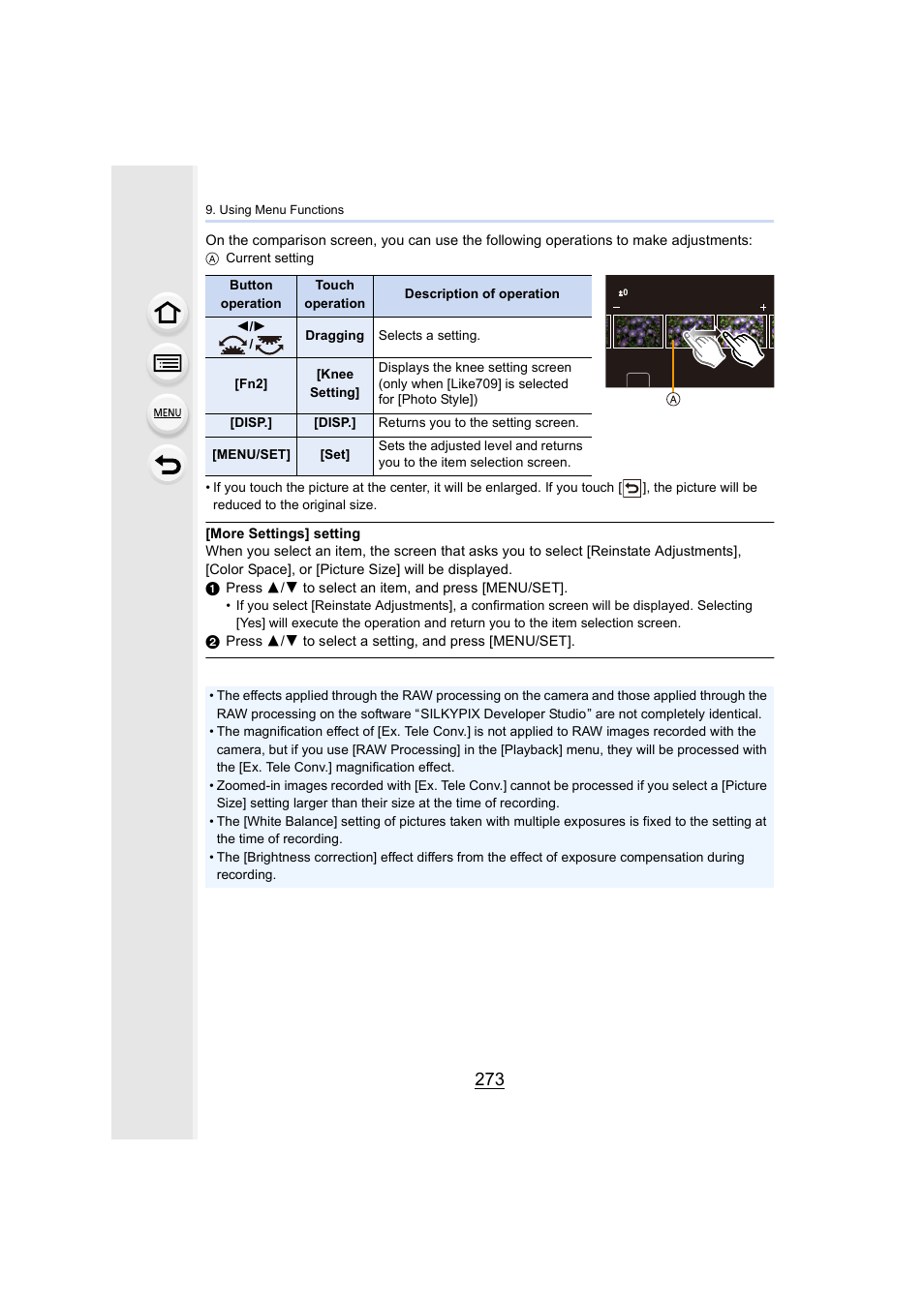 Panasonic Lumix GH5S Mirrorless Camera User Manual | Page 273 / 372