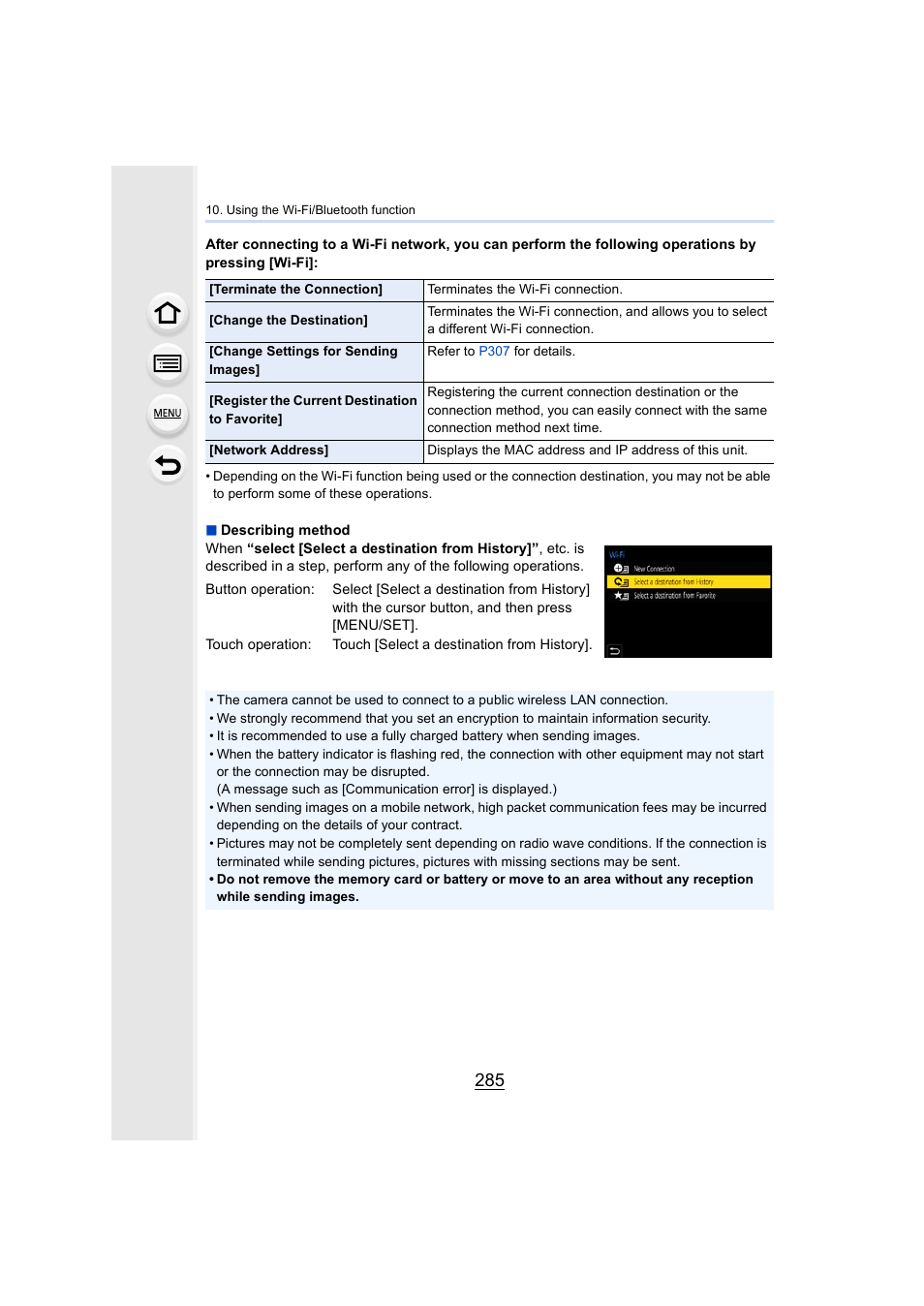 Panasonic Lumix GH5S Mirrorless Camera User Manual | Page 285 / 372