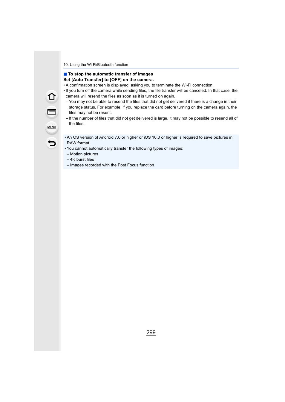 Panasonic Lumix GH5S Mirrorless Camera User Manual | Page 299 / 372