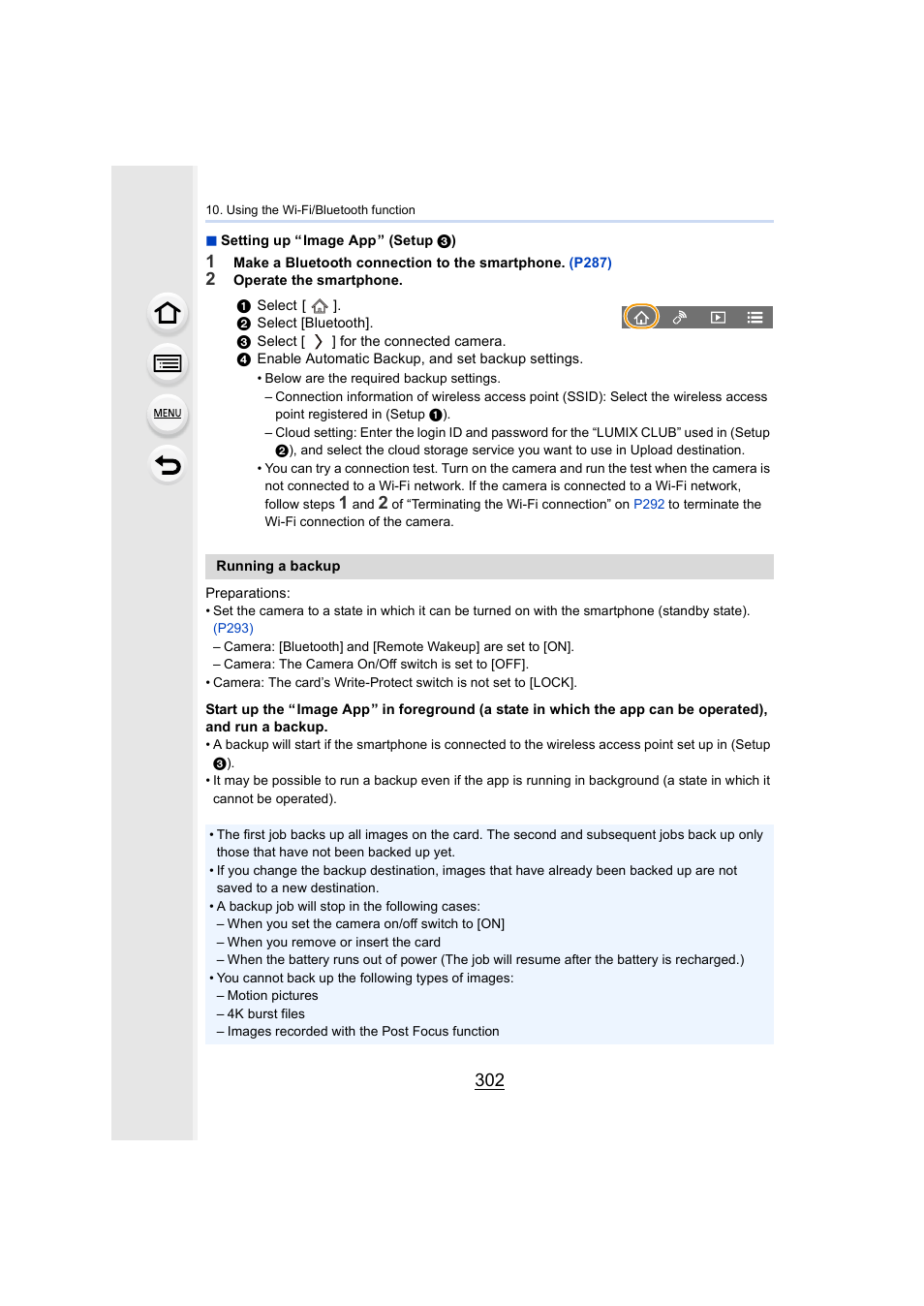 Panasonic Lumix GH5S Mirrorless Camera User Manual | Page 302 / 372