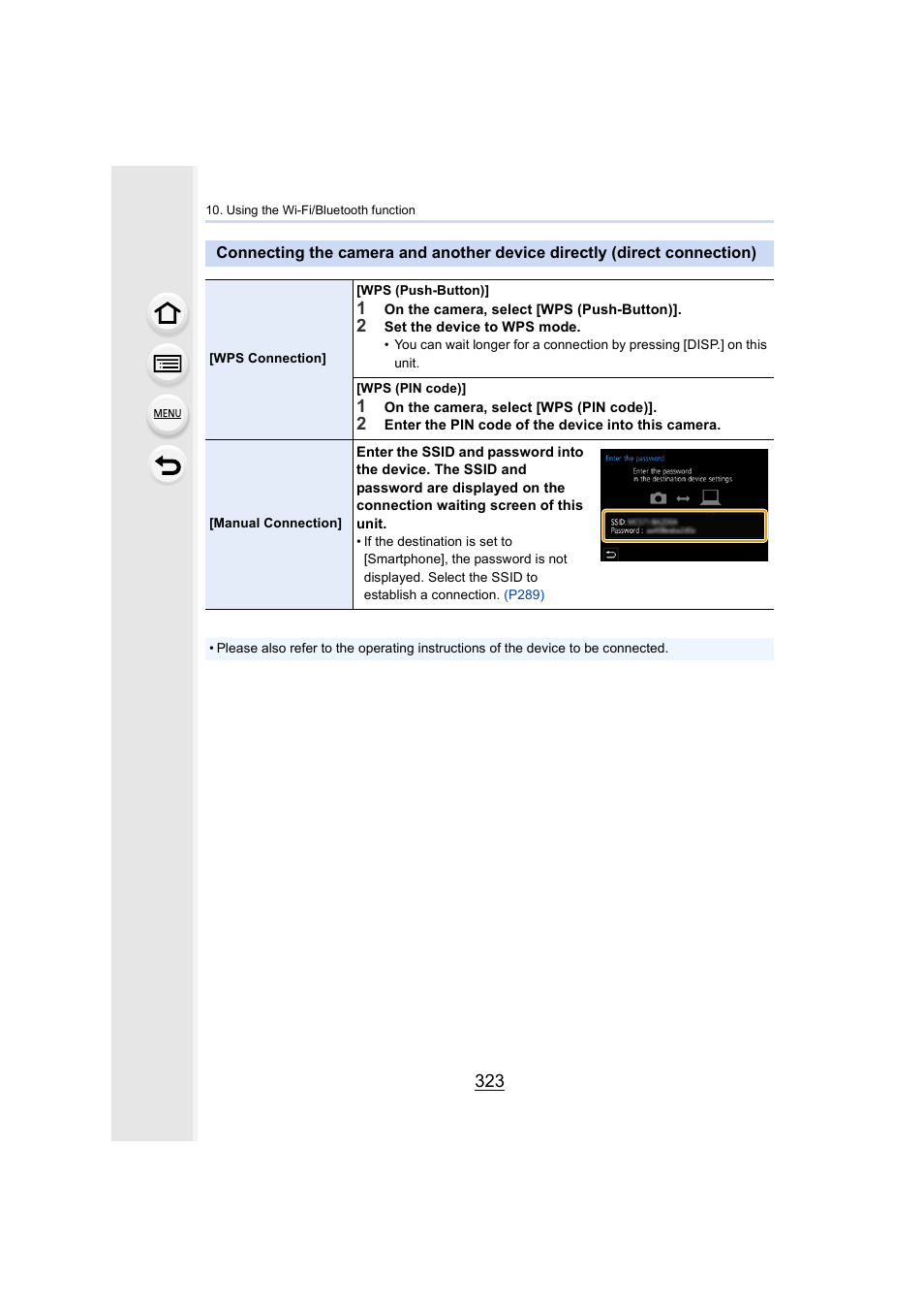 P323 | Panasonic Lumix GH5S Mirrorless Camera User Manual | Page 323 / 372