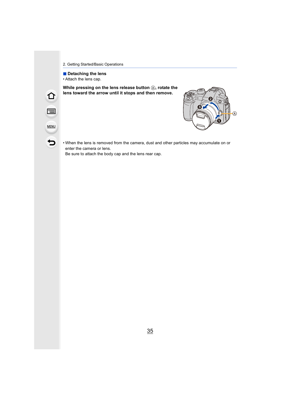 Panasonic Lumix GH5S Mirrorless Camera User Manual | Page 35 / 372