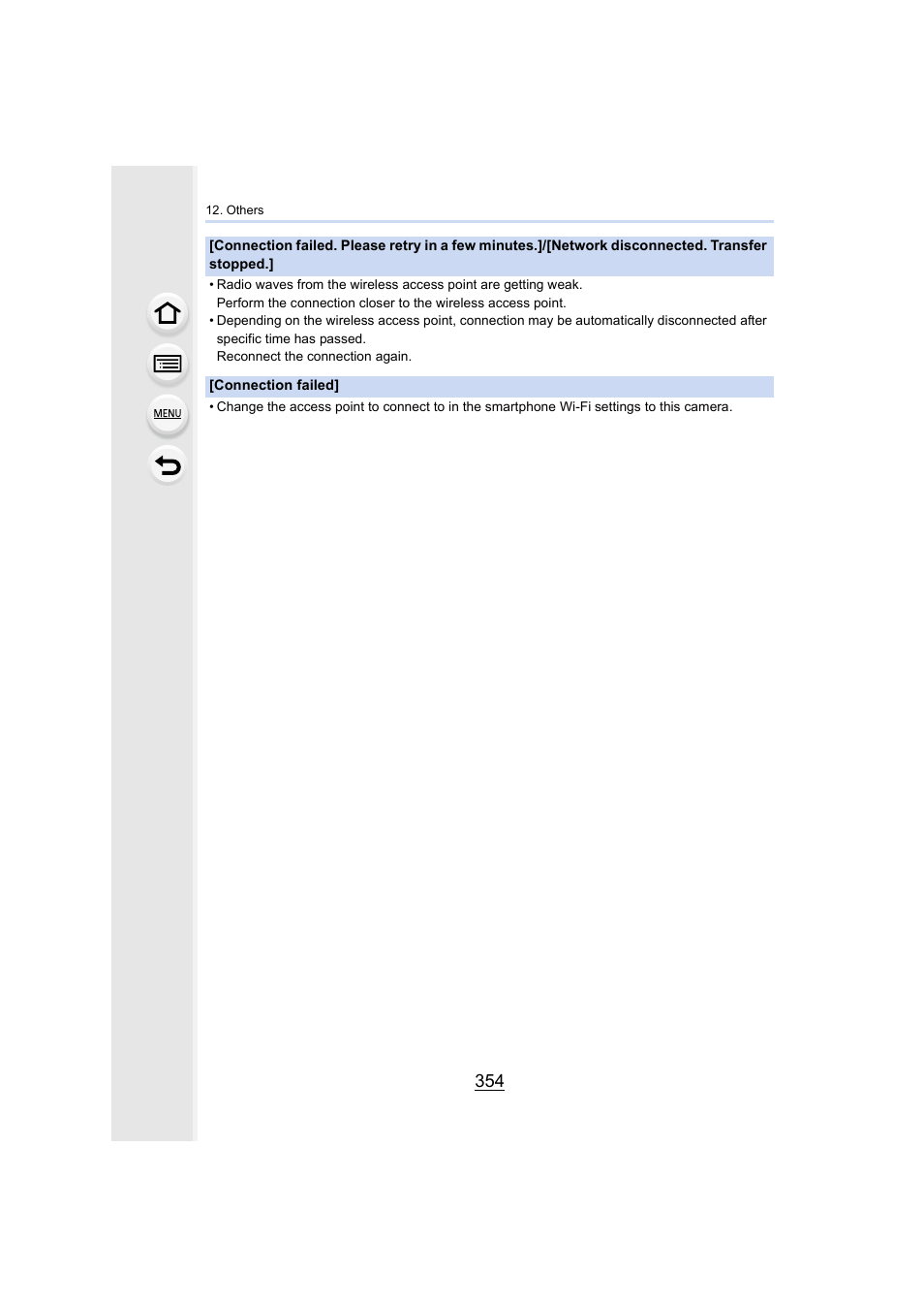 Panasonic Lumix GH5S Mirrorless Camera User Manual | Page 354 / 372