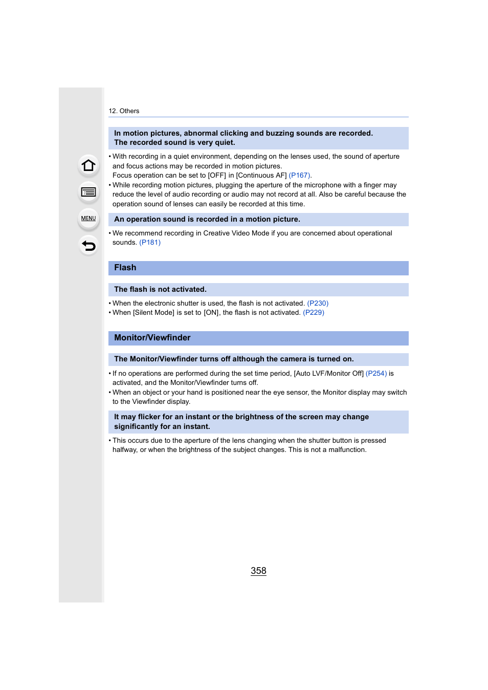 Panasonic Lumix GH5S Mirrorless Camera User Manual | Page 358 / 372