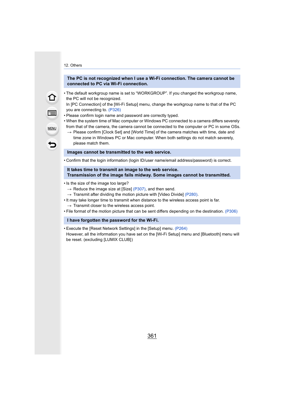 Panasonic Lumix GH5S Mirrorless Camera User Manual | Page 361 / 372