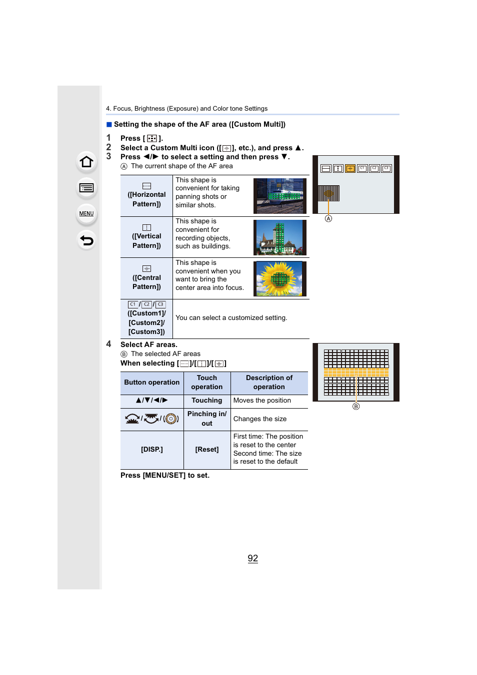 Panasonic Lumix GH5S Mirrorless Camera User Manual | Page 92 / 372