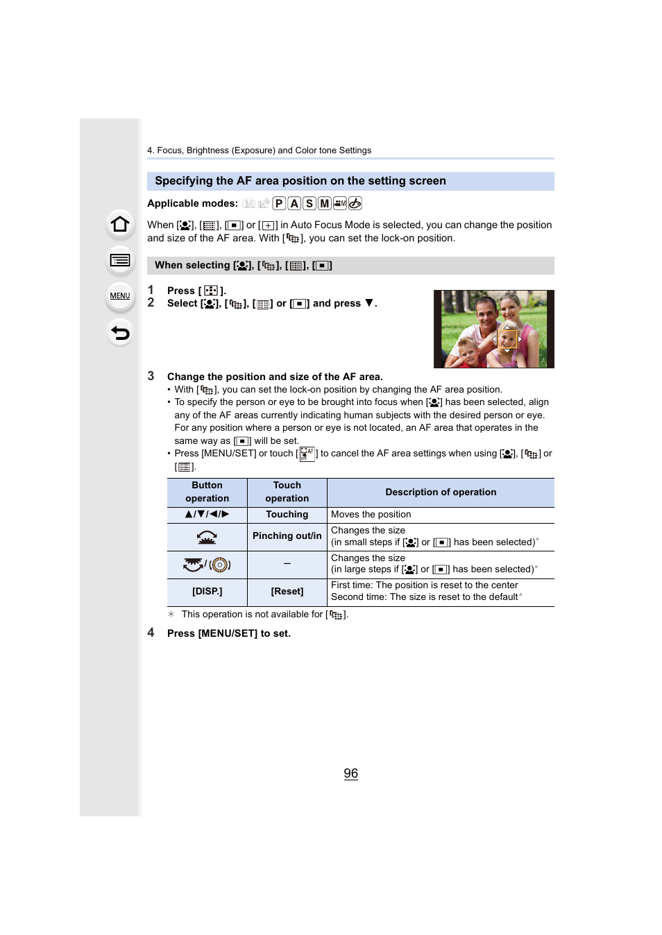 Panasonic Lumix GH5S Mirrorless Camera User Manual | Page 96 / 372