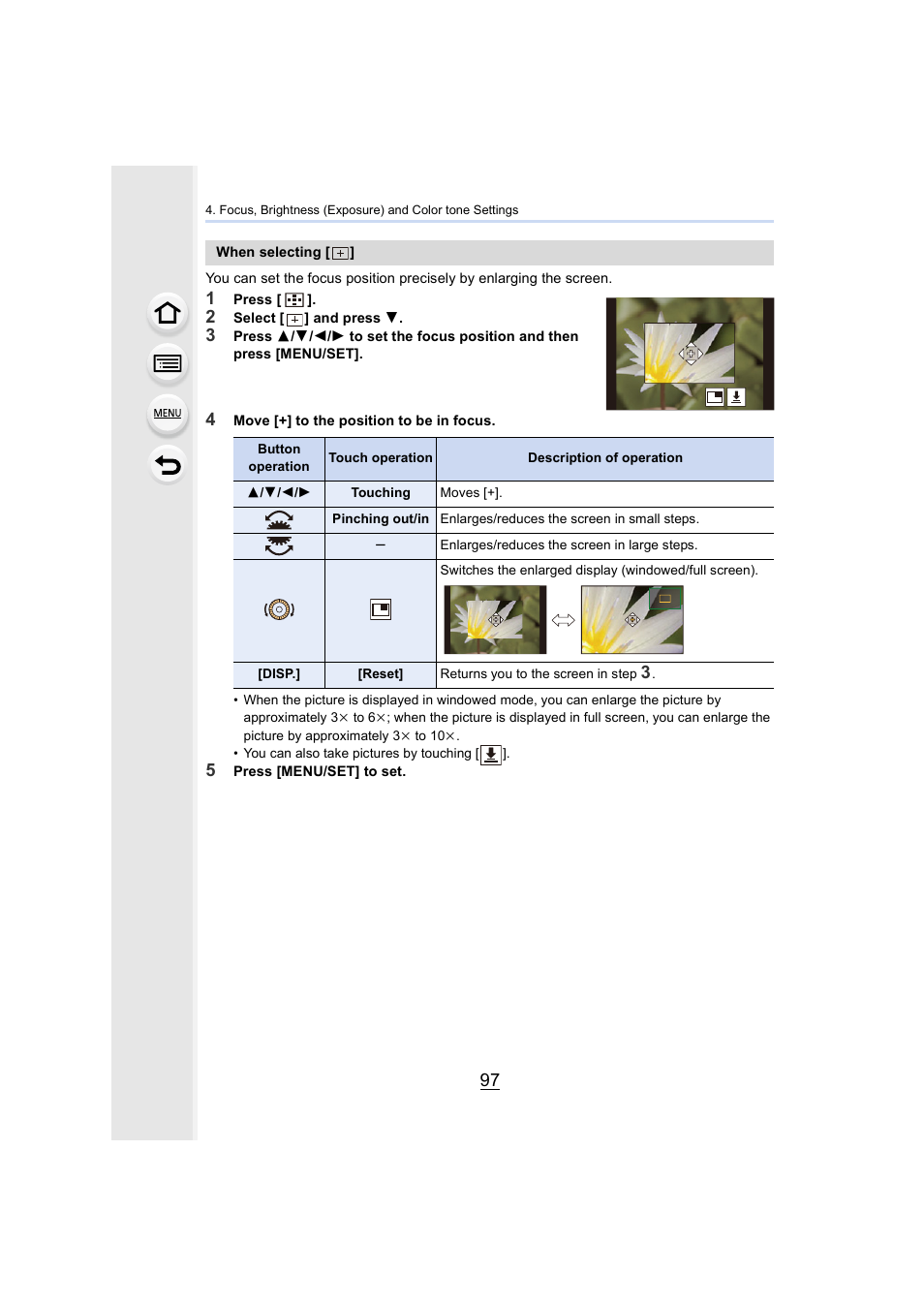 Panasonic Lumix GH5S Mirrorless Camera User Manual | Page 97 / 372