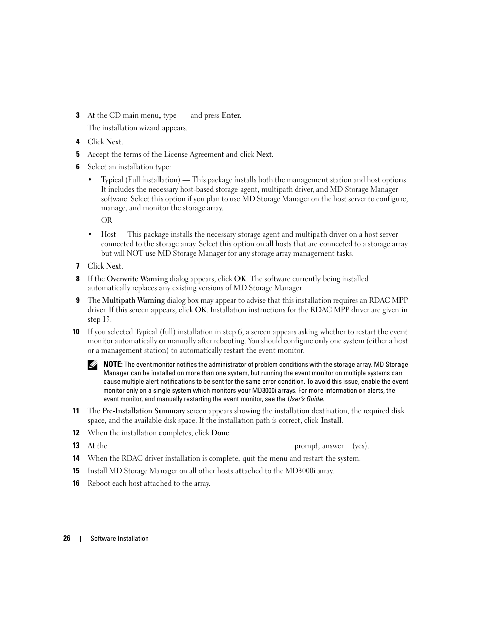 Dell PowerVault 3000i User Manual | Page 26 / 68