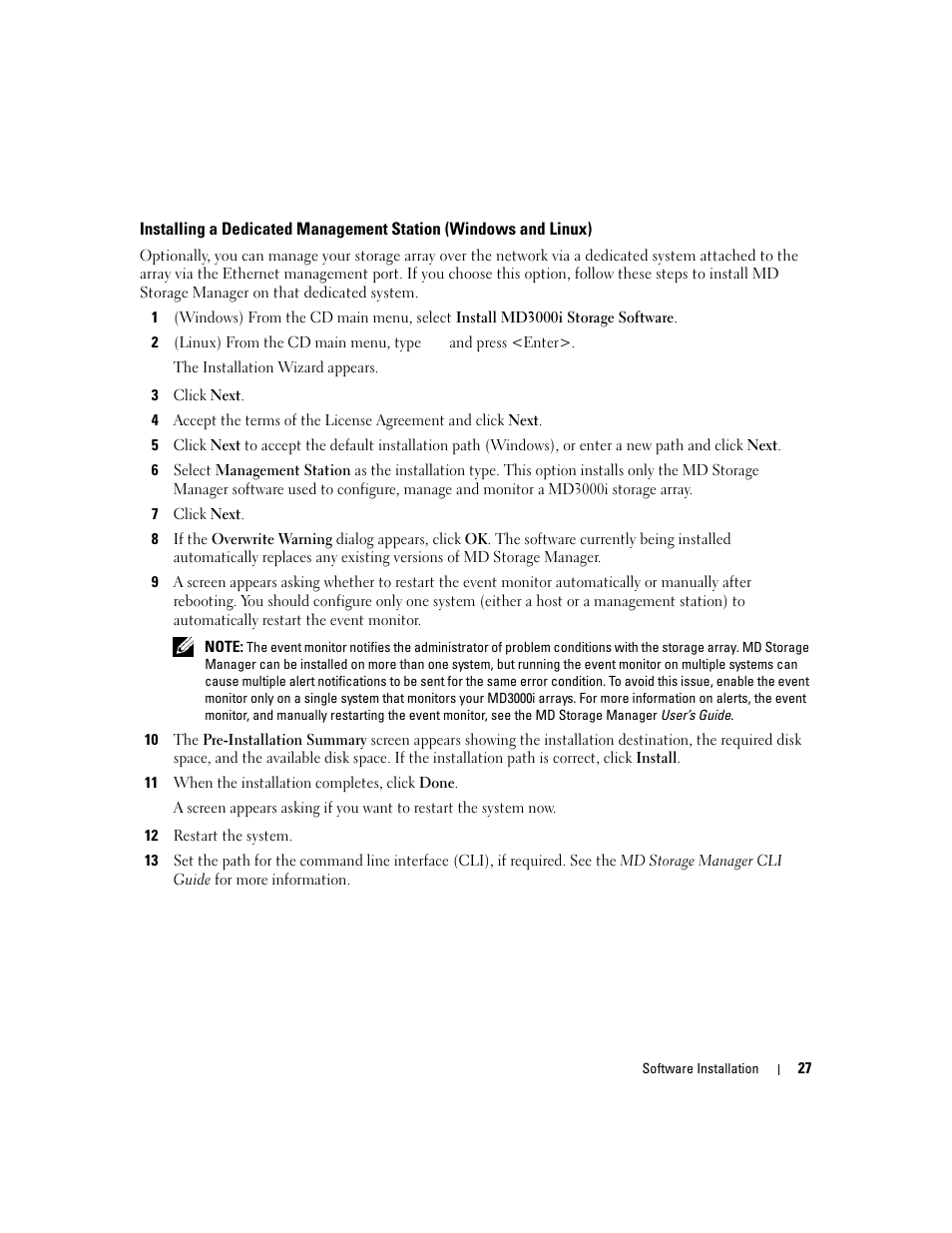 Dell PowerVault 3000i User Manual | Page 27 / 68