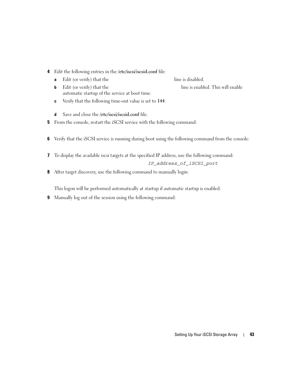 Dell PowerVault 3000i User Manual | Page 43 / 68