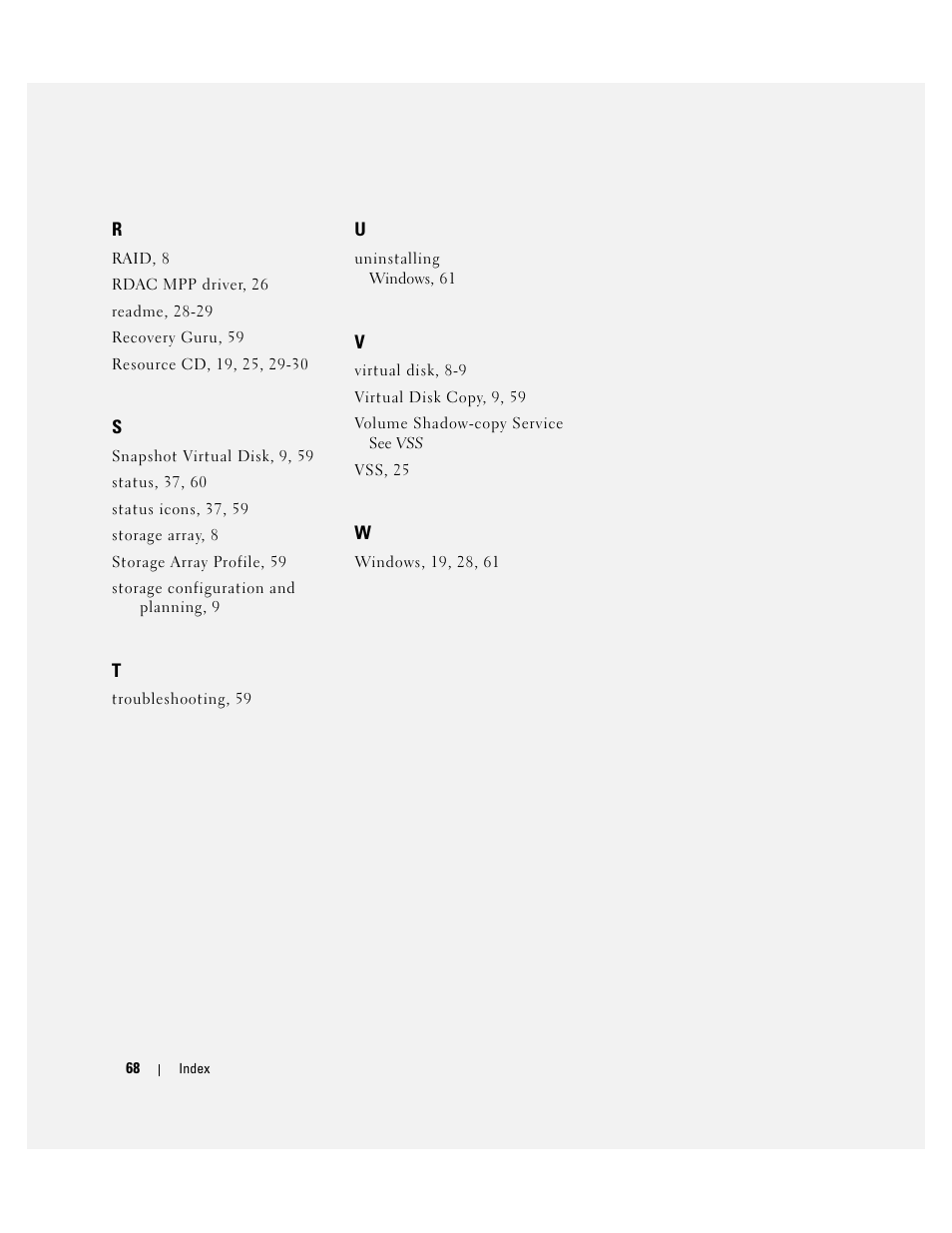 Dell PowerVault 3000i User Manual | Page 68 / 68