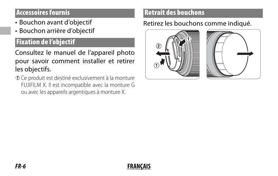 FujiFilm XC 35mm f/2 Lens User Manual | Page 20 / 120