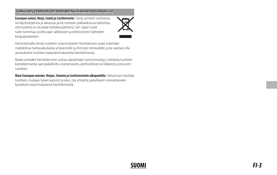 Fi-3 suomi | FujiFilm XC 35mm f/2 Lens User Manual | Page 59 / 120