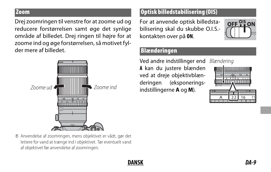FujiFilm XF 50-140mm f/2.8 R LM OIS WR Lens User Manual | Page 119 / 170