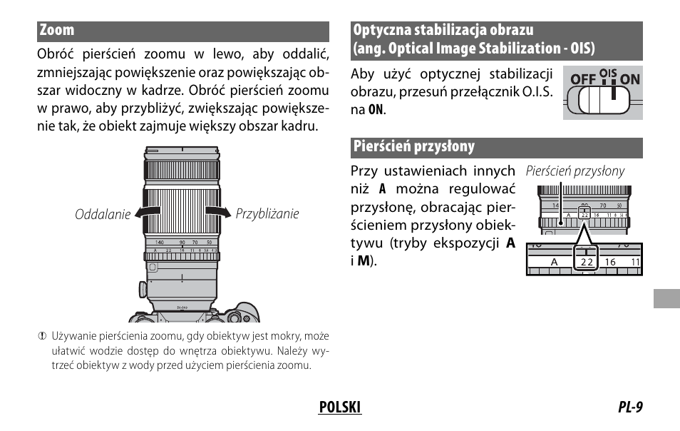 FujiFilm XF 50-140mm f/2.8 R LM OIS WR Lens User Manual | Page 129 / 170