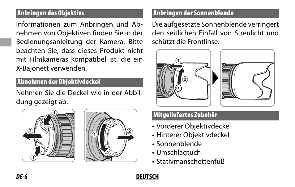 FujiFilm XF 50-140mm f/2.8 R LM OIS WR Lens User Manual | Page 36 / 170