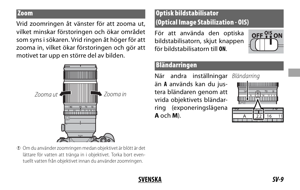 FujiFilm XF 50-140mm f/2.8 R LM OIS WR Lens User Manual | Page 69 / 170