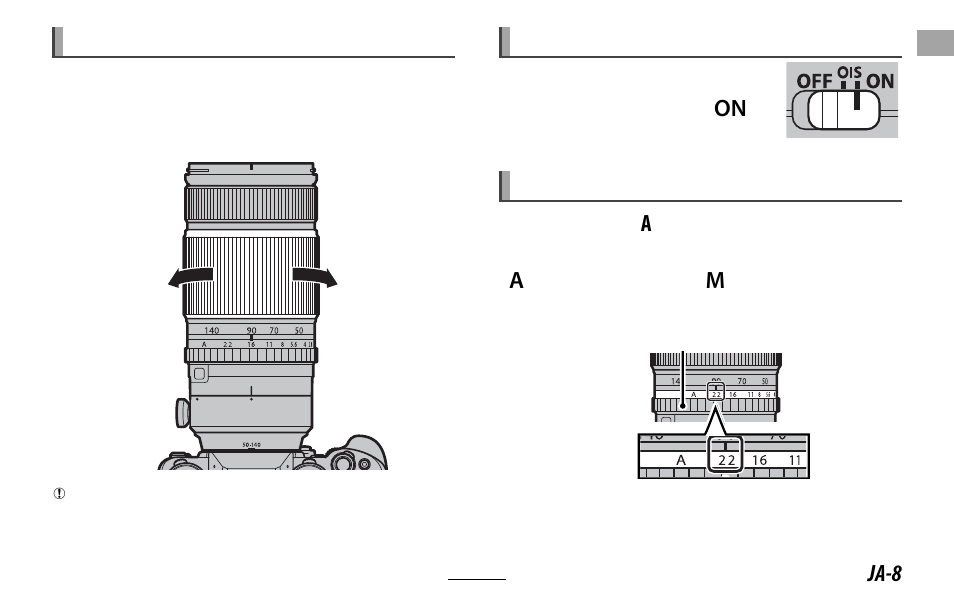 FujiFilm XF 50-140mm f/2.8 R LM OIS WR Lens User Manual | Page 9 / 170