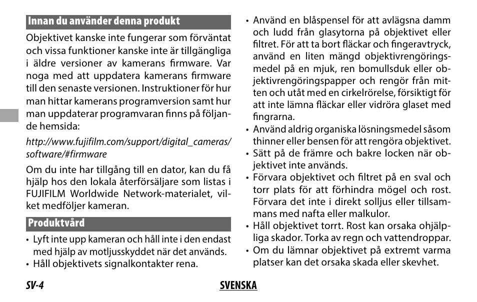 FujiFilm XF 8-16mm f/2.8 R LM WR Lens User Manual | Page 52 / 140