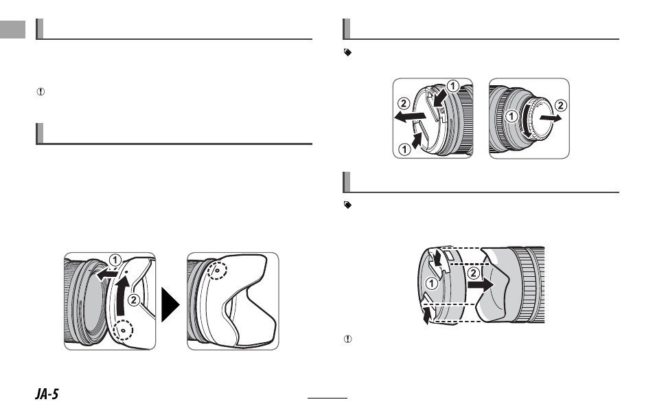 Ja-5 | FujiFilm XF 8-16mm f/2.8 R LM WR Lens User Manual | Page 6 / 140